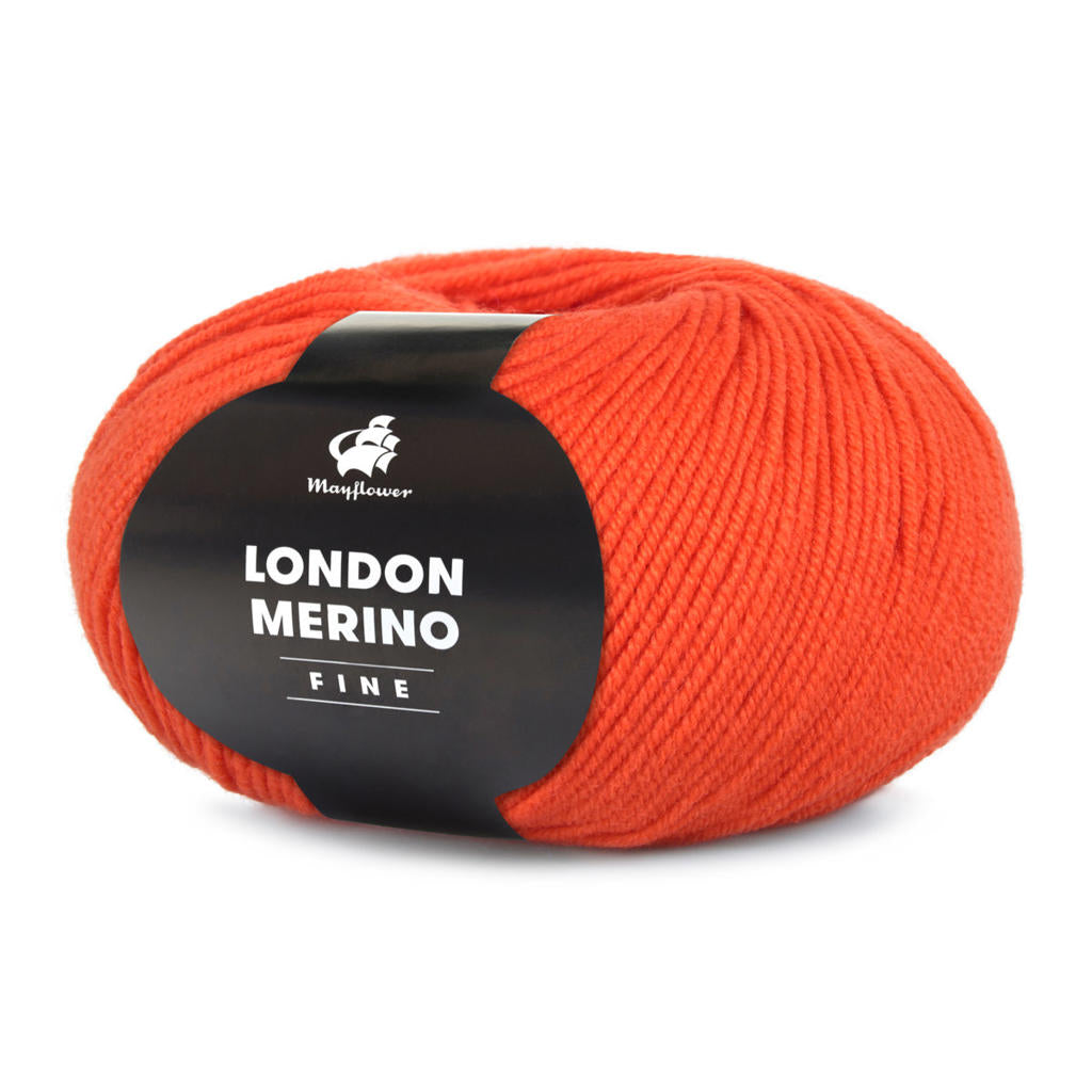 London Merino Fine fv. 044 Mandarin