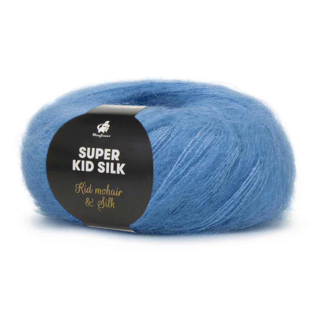 Super Kid Silk fv. 86 Lavendelblå